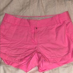 JCrew Bright Pink Chino Short